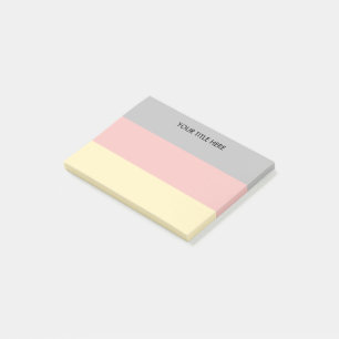 Personalized German flag watermark image Post-it Notes