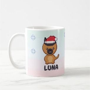 Personalized German Shepherd Christmas Mug