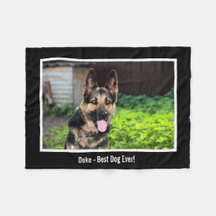 german shepherd fleece jacket