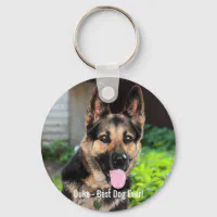 German Shepherd pet memorial keepsake, dog key chain, pet bag