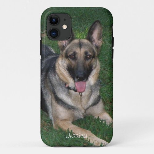 Personalized German Shepherd iPhone 5 Case