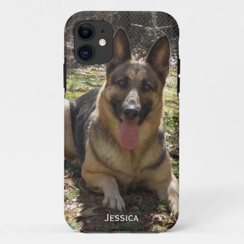 Personalized German Shepherd iPhone 5 Case