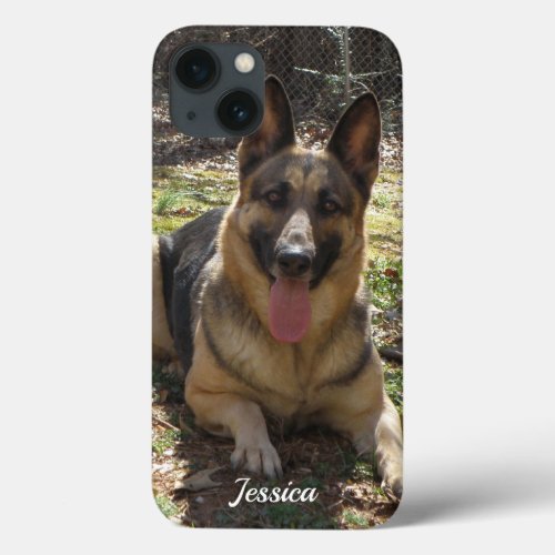 Personalized German Shepherd Phone Case