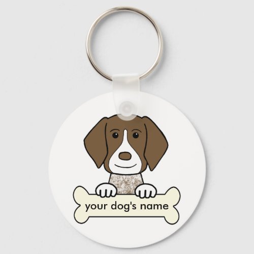 Personalized German Shorthaired Pointer Keychain