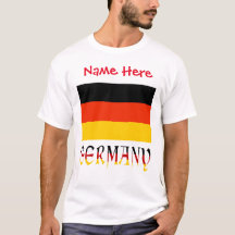 Personalized Germany Flag Heritage Men's
