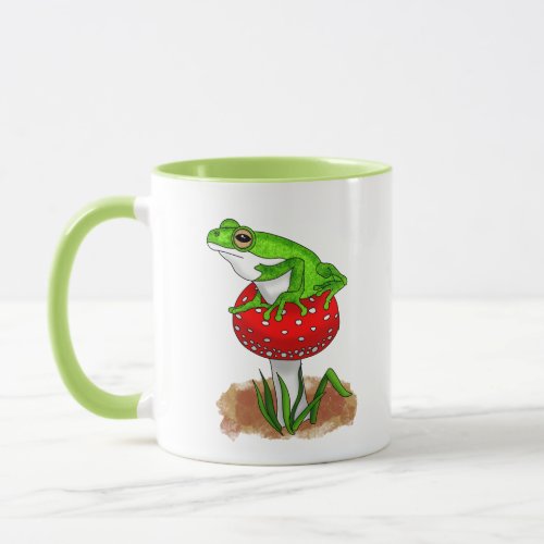 Personalized Get Froggy with It  Funny Frog Mug