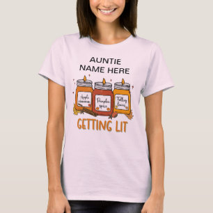Personalized "Getting Lit" T-Shirt