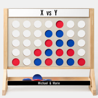 Personalized Giant Yard Game Fast Four