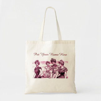 Personalized Gibson Girl Tote Bag