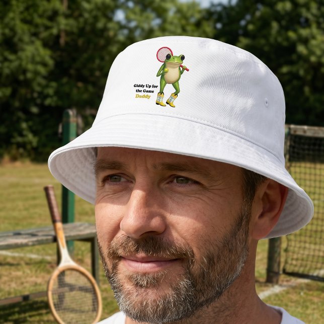 Personalized Giddy Up For The Game Daddy | Quirky  Bucket Hat (Creator Uploaded)