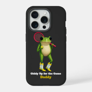 Personalized Giddy Up For The Game Daddy Quirky iPhone 15 Pro Case