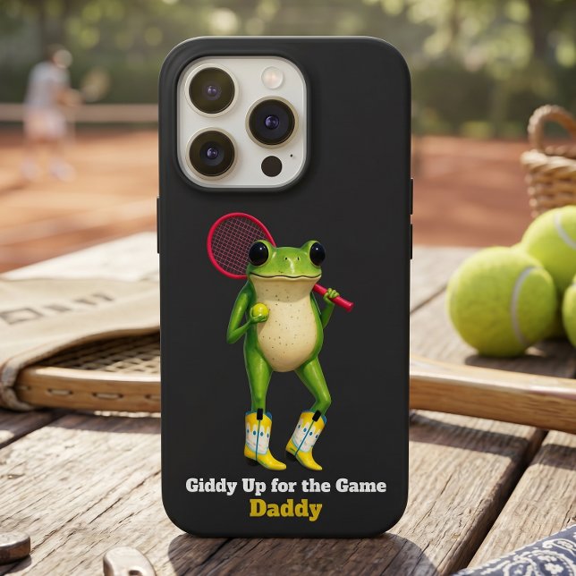 Personalized Giddy Up For The Game Daddy | Quirky  iPhone Case (Creator Uploaded)