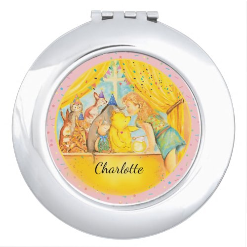 Personalized Gift _ Compact Mirror 