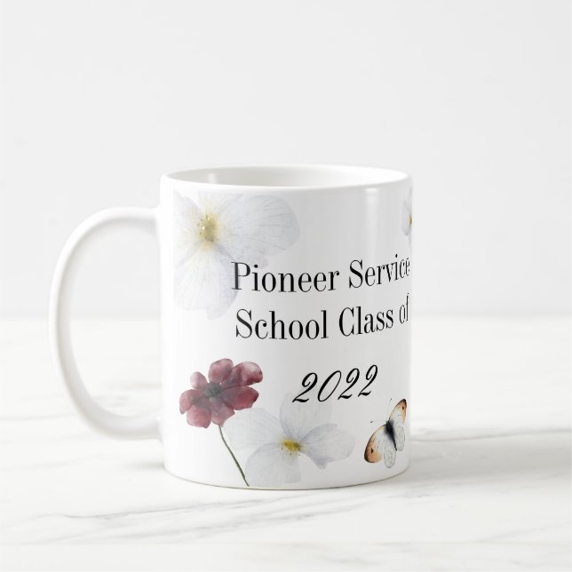 Personalized gift for 2022 JW pioneer  Coffee Mug (Left)