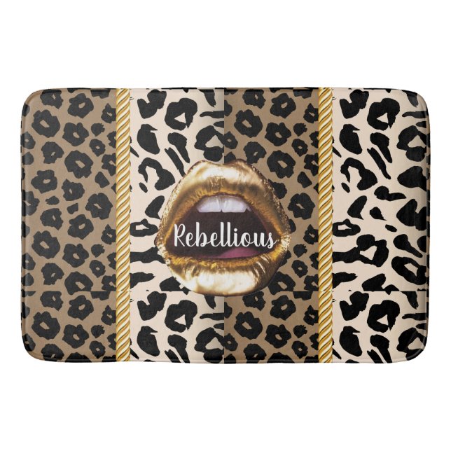 Personalized Gift for Birthday, Bride, Wedding Bath Mat (Front)