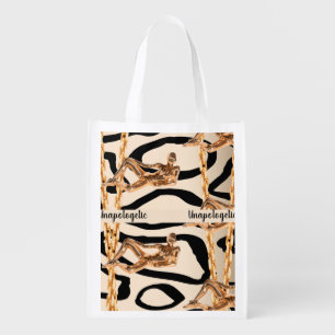 Personalized Gift for Birthday, Bride, Wedding Grocery Bag
