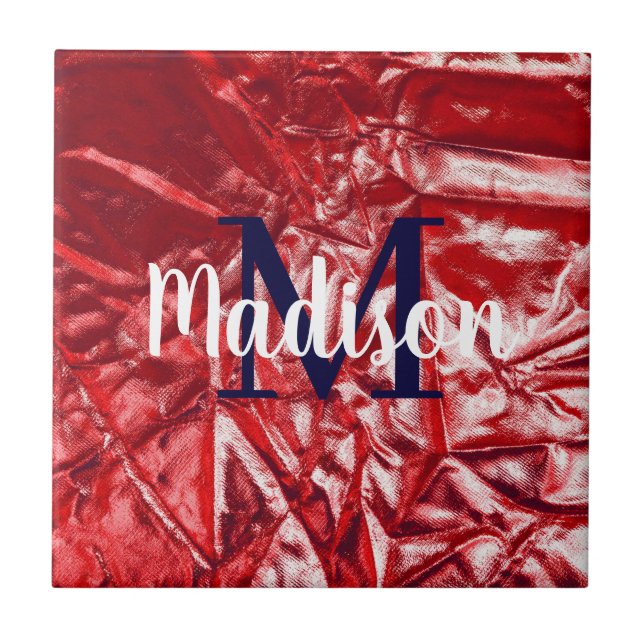 Personalized Gift for Bridesmaid, Wedding, Wife Ceramic Tile (Front)