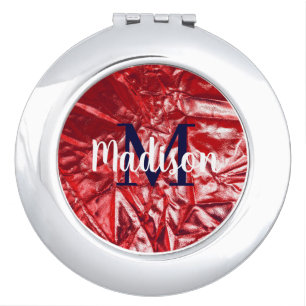 Personalized Gift for Bridesmaid, Wedding, Wife Compact Mirror