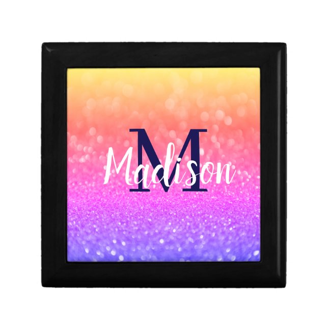 Personalized Gift for Bridesmaid, Wedding, Wife Gift Box (Front)