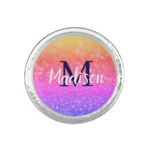 Personalized Gift for Bridesmaid, Wedding, Wife Ring