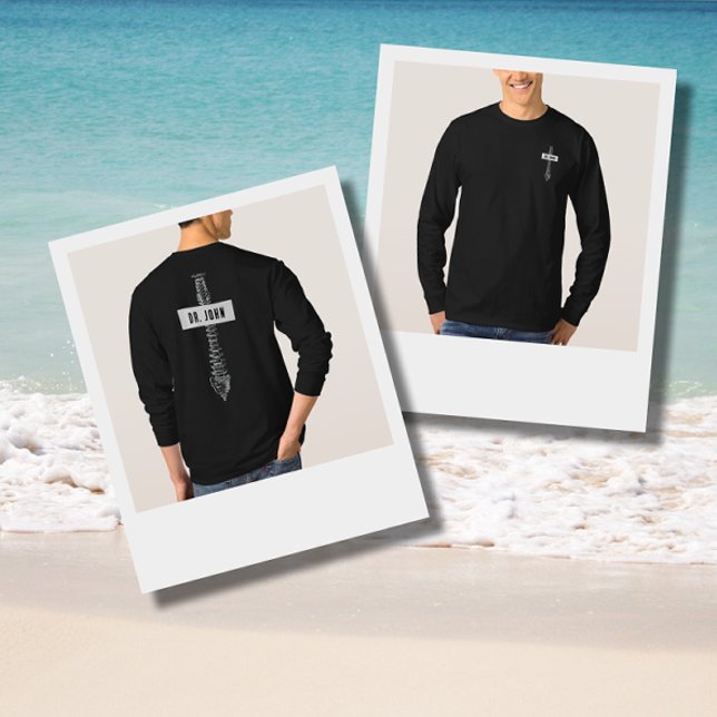 Personalized Gift for Chiropractor, Spine Doctor T-Shirt (Creator Uploaded)