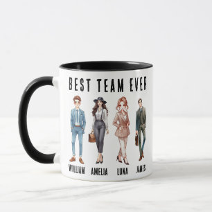 Personalized Gift for Colleagues - Best Team Ever Mug