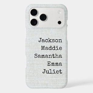 Personalized Gift for Grandma and Mom with Custom iPhone 17 Pro Max Case