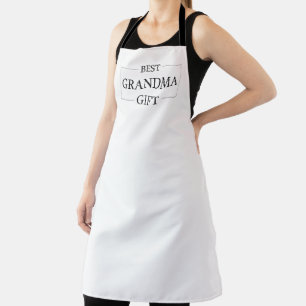 Personalized Gift For Grandma Grandmother Birthday Apron