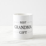 Personalized Gift For Grandma Grandmother Birthday Coffee Mug<br><div class="desc">You can customize it with your photo,  logo or with your text.  You can place them as you like on the customization page. Modern,  unique,  simple,  or personal,  it's your choice.</div>