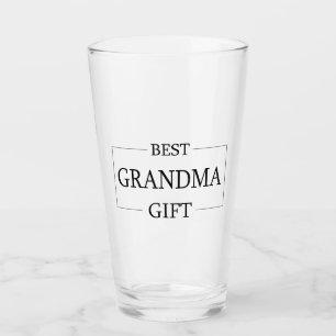 Personalized Gift For Grandma Grandmother Birthday Glass