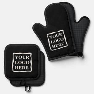 Personalized Gift For Grandpa Grandfather Birthday Oven Mitt & Pot Holder Set