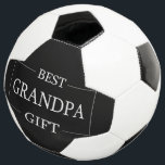 Personalized Gift For Grandpa Grandfather Birthday Soccer Ball<br><div class="desc">You can customize it with your photo,  logo or with your text.  You can place them as you like on the customization page. Modern,  unique,  simple,  or personal,  it's your choice.</div>