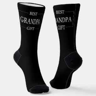 Personalized Gift For Grandpa Grandfather Birthday Socks