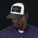 Personalized Gift For Grandpa Grandfather Birthday Trucker Hat<br><div class="desc">You can customize it with your photo,  logo or with your text.  You can place them as you like on the customization page. Modern,  unique,  simple,  or personal,  it's your choice.</div>