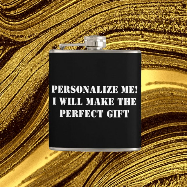 Personalized gift for groomsman, Father's Day Flask (Creator Uploaded)