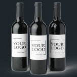 Personalized Gift For Men Birthday Present For Him Wine Label<br><div class="desc">Personalized Gift For Men Birthday Present For Him.
You can customize it with your photo,  logo or with your text.  You can place them as you like on the customization page. Modern,  unique,  simple,  or personal,  it's your choice.</div>