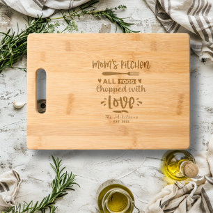 Personalized Gift for Mom Engraved Cutting Board