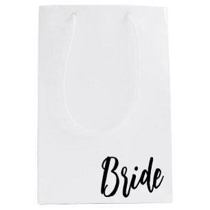 Personalized Gift Handbag, Bridesmaid Souvenir Gif Medium Gift Bag