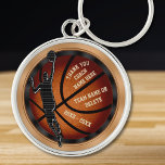 Personalized, Gift Ideas for Basketball Coaches, Keychain