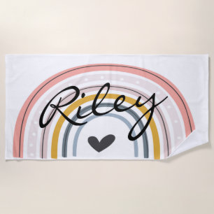 PERSONALIZED GIFT, KIDS, BIRTHDAY FAVOR, BEACH TOWEL