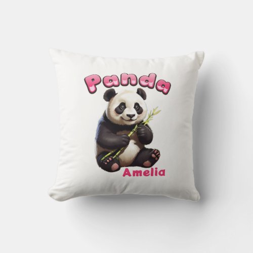  Personalized Gift Panda Pillows