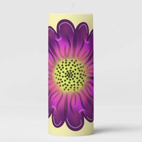Personalized gift Round Pillow Pillar Candle