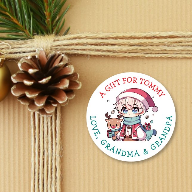 Personalized Gift Tag Christmas (Creator Uploaded)