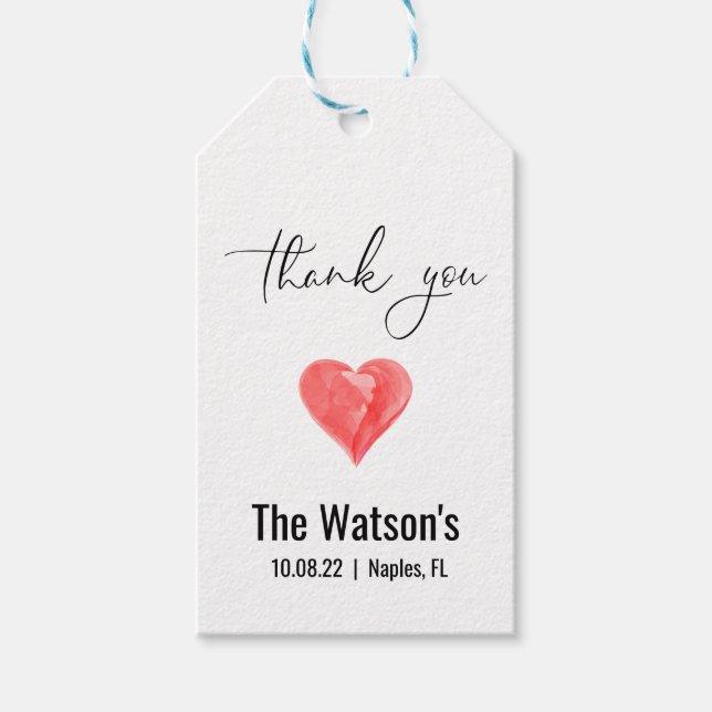 Personalized Gift Tags (Front)