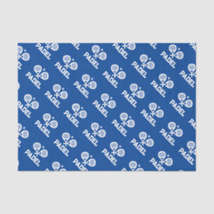 Personalized gift tissue paper for padel player