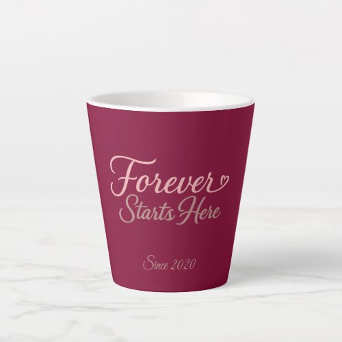 Personalized gift with the date the relationship 