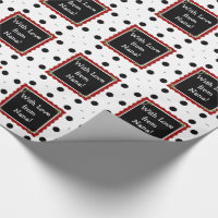 Personalised Love Wrapping Paper - Custom Love Gift Wrap