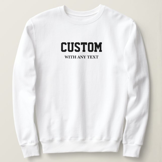 Personalized Gifts Custom Crewneck Matching Family Sweatshirt (Design Front)