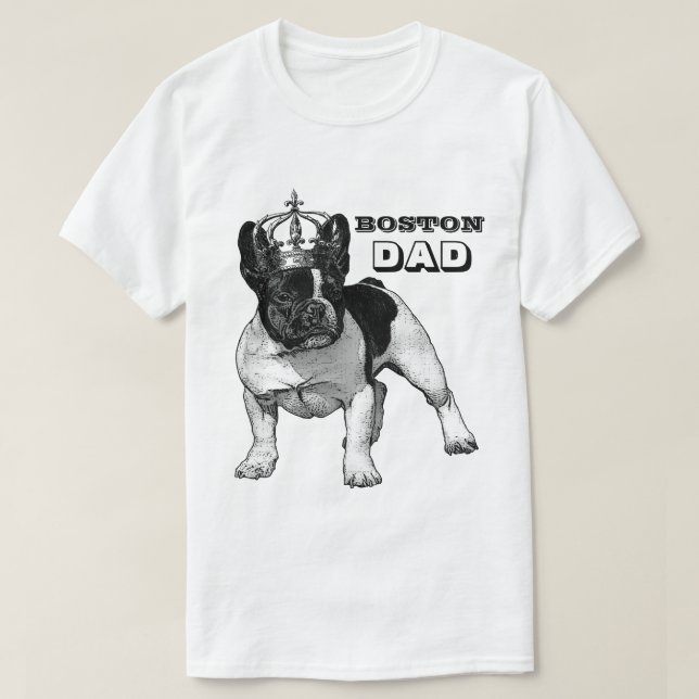 Personalized Gifts for Boston Terrier Lovers T-Shirt (Design Front)
