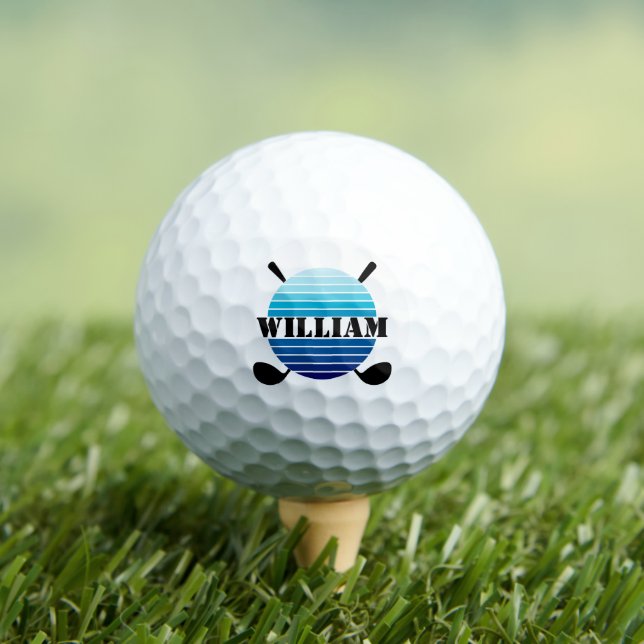 Personalized Gifts for Dad, Retirement Gift Golf Balls (Insitu Tee)